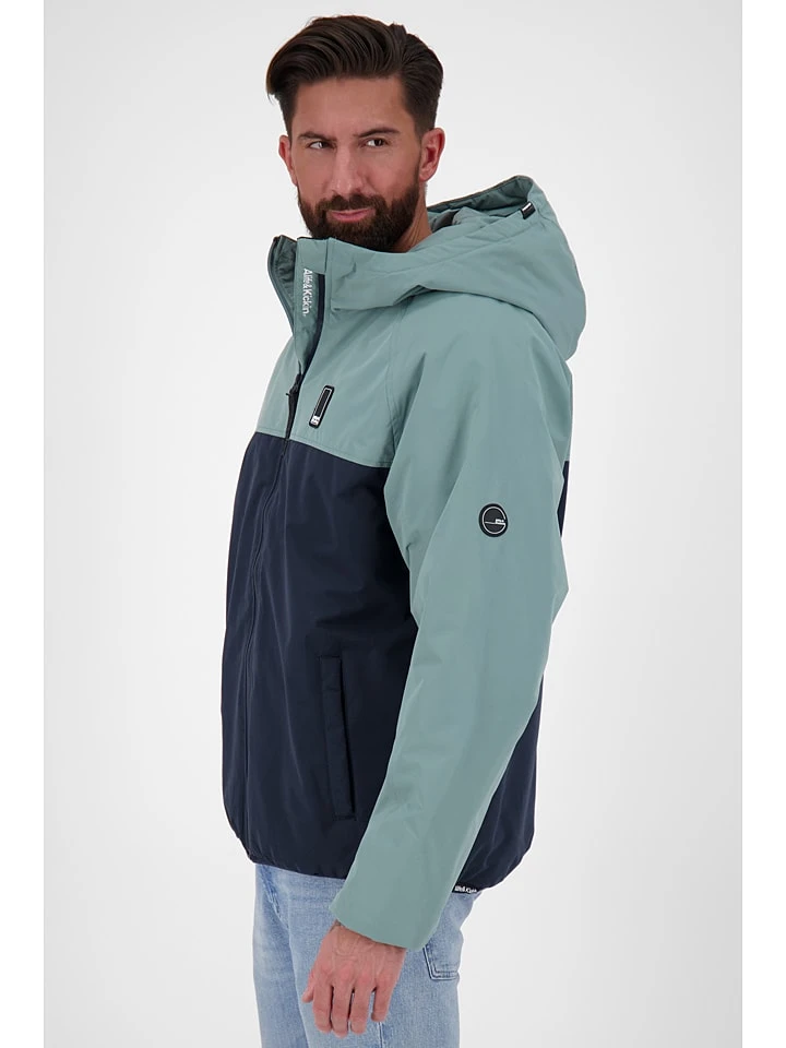 Funktionsjacke "Mr Diamond" in Blau/ Mint Funktionsjacke "Mr Diamond" In Blau/ Mint -Modebekleidungs Geschäft alife and kickin funktionsjacke mr diamond in blau mint 2