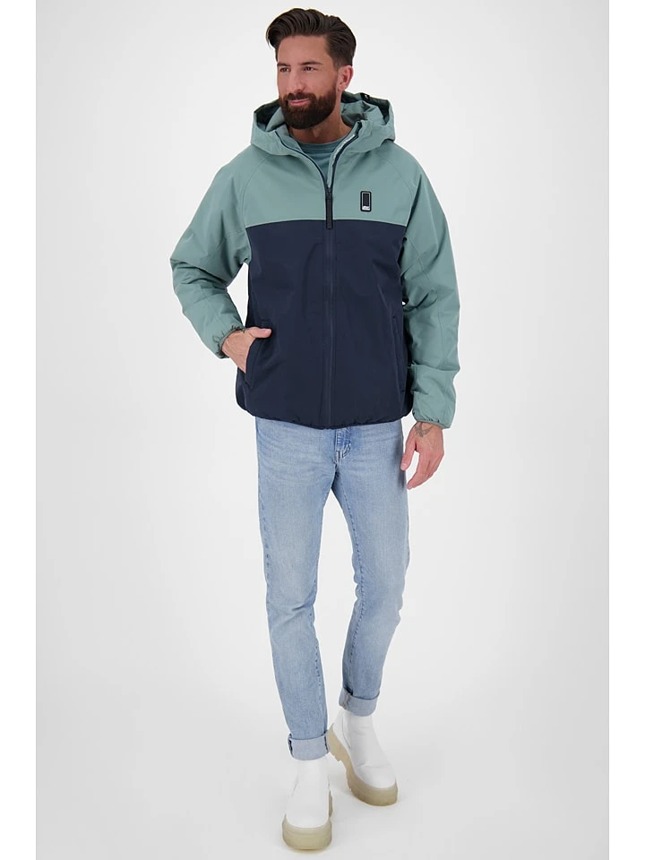 Funktionsjacke "Mr Diamond" in Blau/ Mint Funktionsjacke "Mr Diamond" In Blau/ Mint -Modebekleidungs Geschäft alife and kickin funktionsjacke mr diamond in blau mint 5