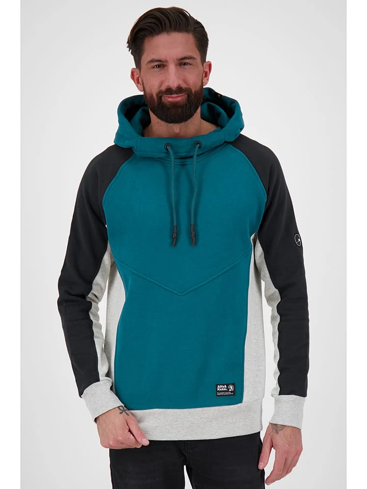 Hoodie "Miro" in Blau Hoodie "Miro" In Blau -Modebekleidungs Geschäft alife and kickin hoodie miro in blau 1