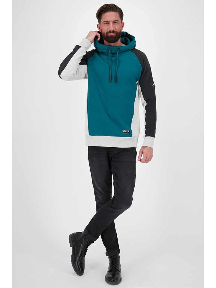 Hoodie "Miro" in Blau Hoodie "Miro" In Blau -Modebekleidungs Geschäft alife and kickin hoodie miro in blau 5