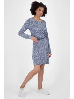 Kleid "Ellin" In Blau -Modebekleidungs Geschäft alife and kickin kleid ellin in blau 5