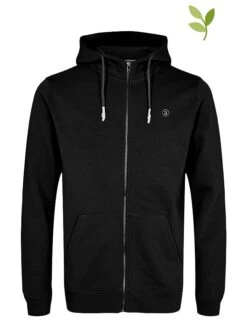Anerkjendt Sweatjacke "Elliot" In Schwarz