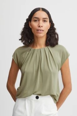 B.young Shirtbluse In Natur