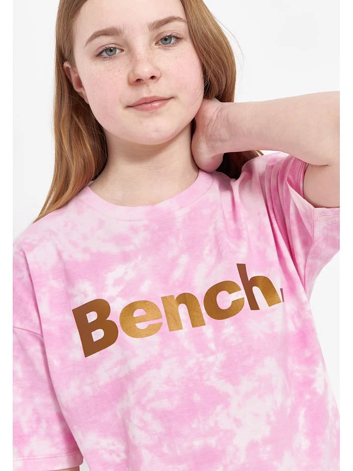 Kleid "Rene" in Pink/ Weiß Bench Kleid "Rene" In Pink/ Weiß -Modebekleidungs Geschäft bench kleid rene in pink weiss 3