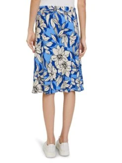 Betty Barclay Rock In Blau/ Creme -Modebekleidungs Geschäft betty barclay rock in blau creme 3