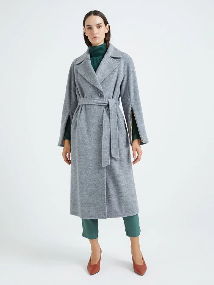 Übergangsmantel In Grau