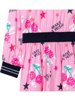 Billieblush Kleid In Rosa/ Schwarz 4 Billieblush Kleid In Rosa/ Schwarz -Modebekleidungs Geschäft billieblush kleid in rosa schwarz 2