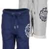 Blue Seven 2er-Set: Bermudashorts In Dunkelblau/ Grau 2 Blue Seven 2er-Set: Bermudashorts In Dunkelblau/ Grau -Modebekleidungs Geschäft blue seven 2er set bermudashorts in dunkelblau grau