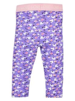 Leggings "Blumenallover" In Lila 3 Leggings "Blumenallover" In Lila -Modebekleidungs Geschäft bondi leggings blumenallover in lila 1