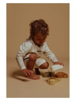 Shorts "Tibble" In Beige -Modebekleidungs Geschäft born united shorts tibble in beige 3