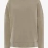 BRAX Sweatshirt "Bo" In Khaki -Modebekleidungs Geschäft brax sweatshirt bo in khaki