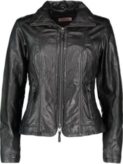 Lederjacke "Grabi" In Schwarz