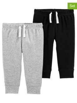 Carter's™ 2er-Set: Sweathosen In Grau/ Schwarz