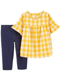Carter's™ 2tlg. Outfit In Gelb/ Dunkelblau