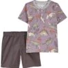 Carter's™ 2tlg. Outfit In Lila/ Braun