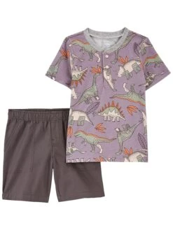 Carter's™ 2tlg. Outfit In Lila/ Braun