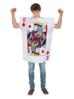 Kostümoverall "King Of Diamonds" In Weiß