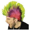 Perücke "Punk" In Pink/ Grün 1 Perücke "Punk" In Pink/ Grün -Modebekleidungs Geschäft chaks perucke punk in pink grun