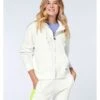 Chiemsee Sweatjacke "Inola" In Weiß 1 Chiemsee Sweatjacke "Inola" In Weiß -Modebekleidungs Geschäft chiemsee sweatjacke inola in weiss