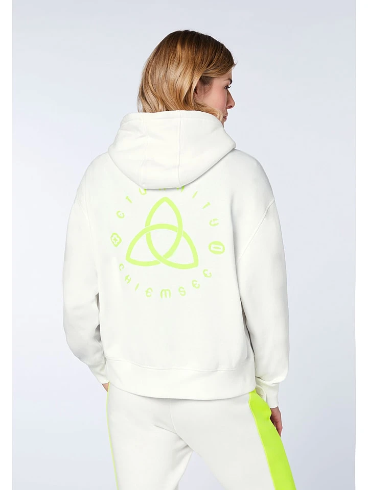 Sweatjacke "Inola" in Weiß Chiemsee Sweatjacke "Inola" In Weiß -Modebekleidungs Geschäft chiemsee sweatjacke inola in weiss 2