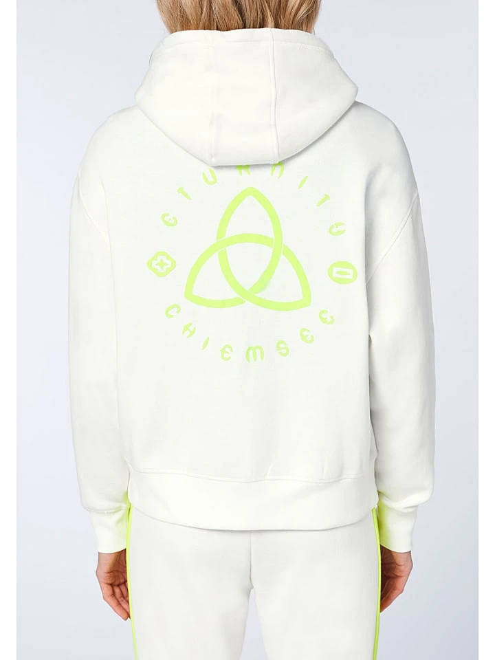 Sweatjacke "Inola" in Weiß Chiemsee Sweatjacke "Inola" In Weiß -Modebekleidungs Geschäft chiemsee sweatjacke inola in weiss 4