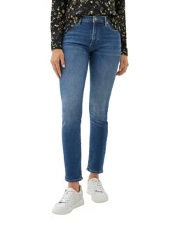 Comma Jeans - Slim Fit - In Blau