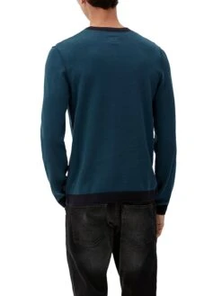 Comma Pullover In Dunkelblau -Modebekleidungs Geschäft comma pullover in dunkelblau 2