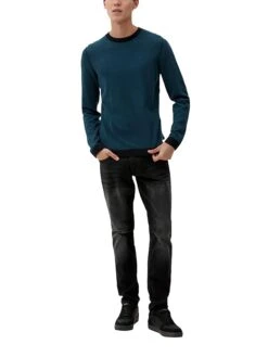 Comma Pullover In Dunkelblau -Modebekleidungs Geschäft comma pullover in dunkelblau 3