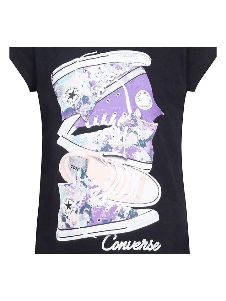 Shirt in Schwarz Converse Shirt In Schwarz -Modebekleidungs Geschäft converse shirt in schwarz 2