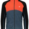 Dare 2b Fleecejacke "Audacious" In Petrol/ Orange -Modebekleidungs Geschäft dare 2b fleecejacke audacious in petrol orange