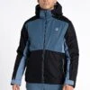 Dare 2b Ski-/ Snowboardjacke "Intercede" In Blaugrau/ Schwarz -Modebekleidungs Geschäft dare 2b ski snowboardjacke intercede in blaugrau schwarz
