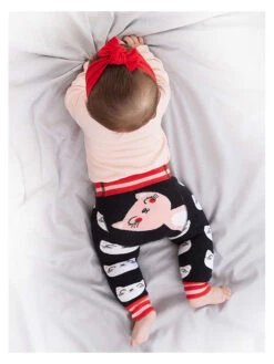 2tlg. Outfit "Cat" In Rosa/ Schwarz -Modebekleidungs Geschäft denokids 2tlg outfit cat in rosa schwarz 6