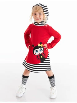 Kleid "Ladybug" In Rot