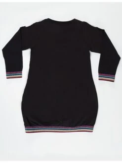 Kleid "Popcorn" In Schwarz -Modebekleidungs Geschäft denokids kleid popcorn in schwarz 2