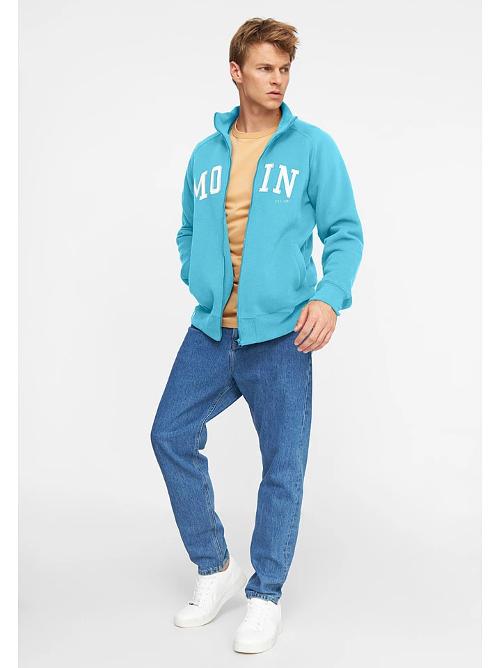 Sweatjacke in Türkis Derbe Sweatjacke In Türkis -Modebekleidungs Geschäft derbe sweatjacke in turkis 3