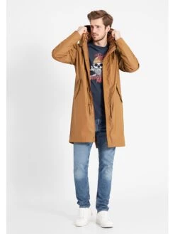 Derbe Übergangsmantel In Hellbraun -Modebekleidungs Geschäft derbe ubergangsmantel in hellbraun 3