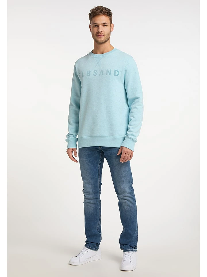 Sweatshirt "Arnd" in Hellblau Elbsand Sweatshirt "Arnd" In Hellblau -Modebekleidungs Geschäft elbsand sweatshirt arnd in hellblau 4
