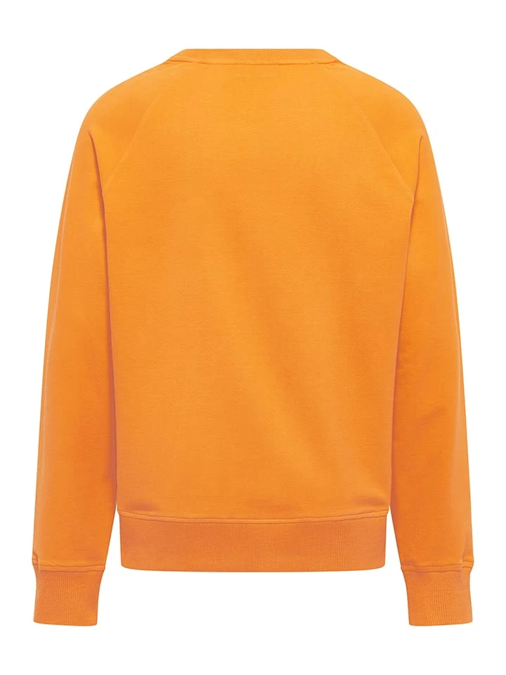 Sweatshirt "Sven" in Orange Elbsand Sweatshirt "Sven" In Orange -Modebekleidungs Geschäft elbsand sweatshirt sven in orange 1