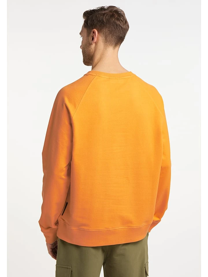 Sweatshirt "Sven" in Orange Elbsand Sweatshirt "Sven" In Orange -Modebekleidungs Geschäft elbsand sweatshirt sven in orange 3