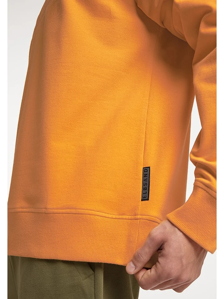 Sweatshirt "Sven" in Orange Elbsand Sweatshirt "Sven" In Orange -Modebekleidungs Geschäft elbsand sweatshirt sven in orange 6