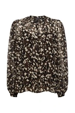 ESPRIT Bluse Dark Brown 4