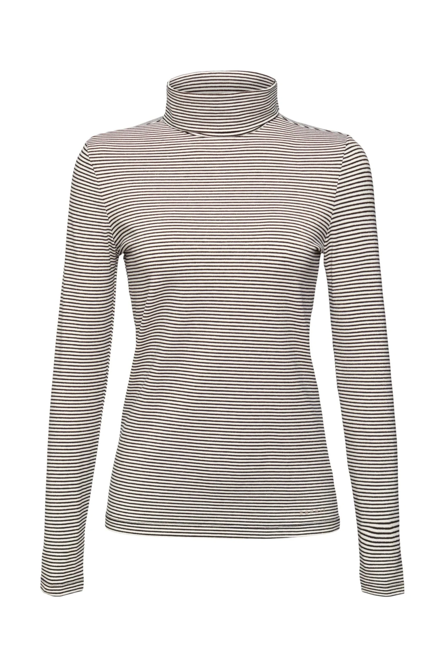 Gestreiftes Langarm-Top mit Rollkragen new off white ESPRIT Gestreiftes Langarm-Top Mit Rollkragen New Off White -Modebekleidungs Geschäft esprit gestreiftes langarm top mit rollkragen new off white scaled