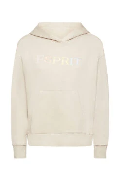 ESPRIT Hoodie Mit Kängurutasche Light Taupe