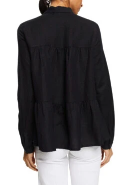 ESPRIT Volantsbluse Black 4 ESPRIT Volantsbluse Black -Modebekleidungs Geschäft esprit volantsbluse black 2