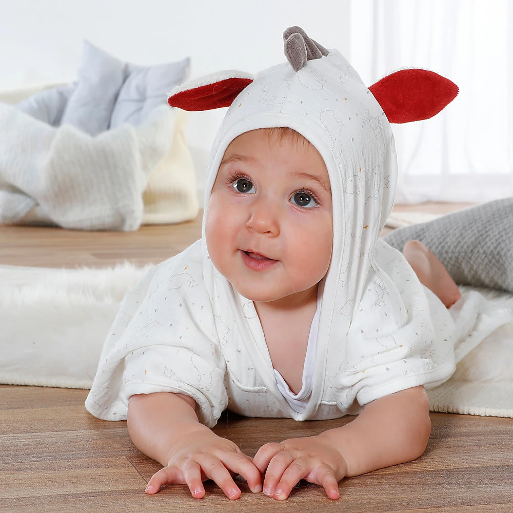 Poncho Zebra NATUR Fehn Poncho Zebra NATUR -Modebekleidungs Geschäft fehn poncho zebra natur 3