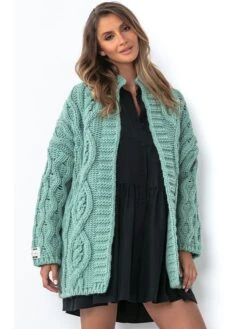 Cardigan In Mint