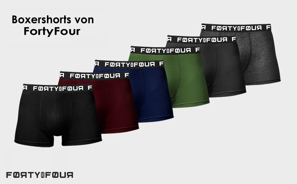 8er-Set : Boxershorts FORTYFOUR 716 in Schwarz 8er-Set : Boxershorts FORTYFOUR 716 In Schwarz -Modebekleidungs Geschäft forty four 8er set boxershorts fortyfour 716 in schwarz 5