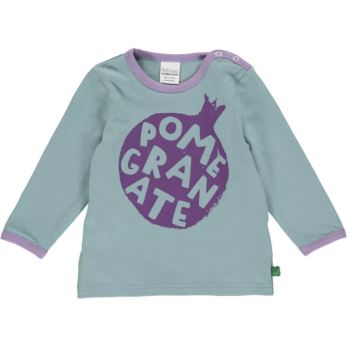 Babylangarmshirt in Mineral Babylangarmshirt In Mineral -Modebekleidungs Geschäft fred s world by green cotton babylangarmshirt in mineral