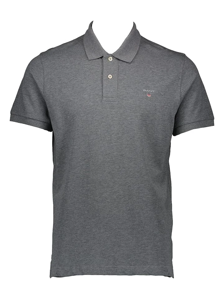 Poloshirt in Grau Gant Poloshirt In Grau -Modebekleidungs Geschäft gant poloshirt in grau