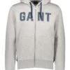 Gant Sweatjacke In Grau -Modebekleidungs Geschäft gant sweatjacke in grau